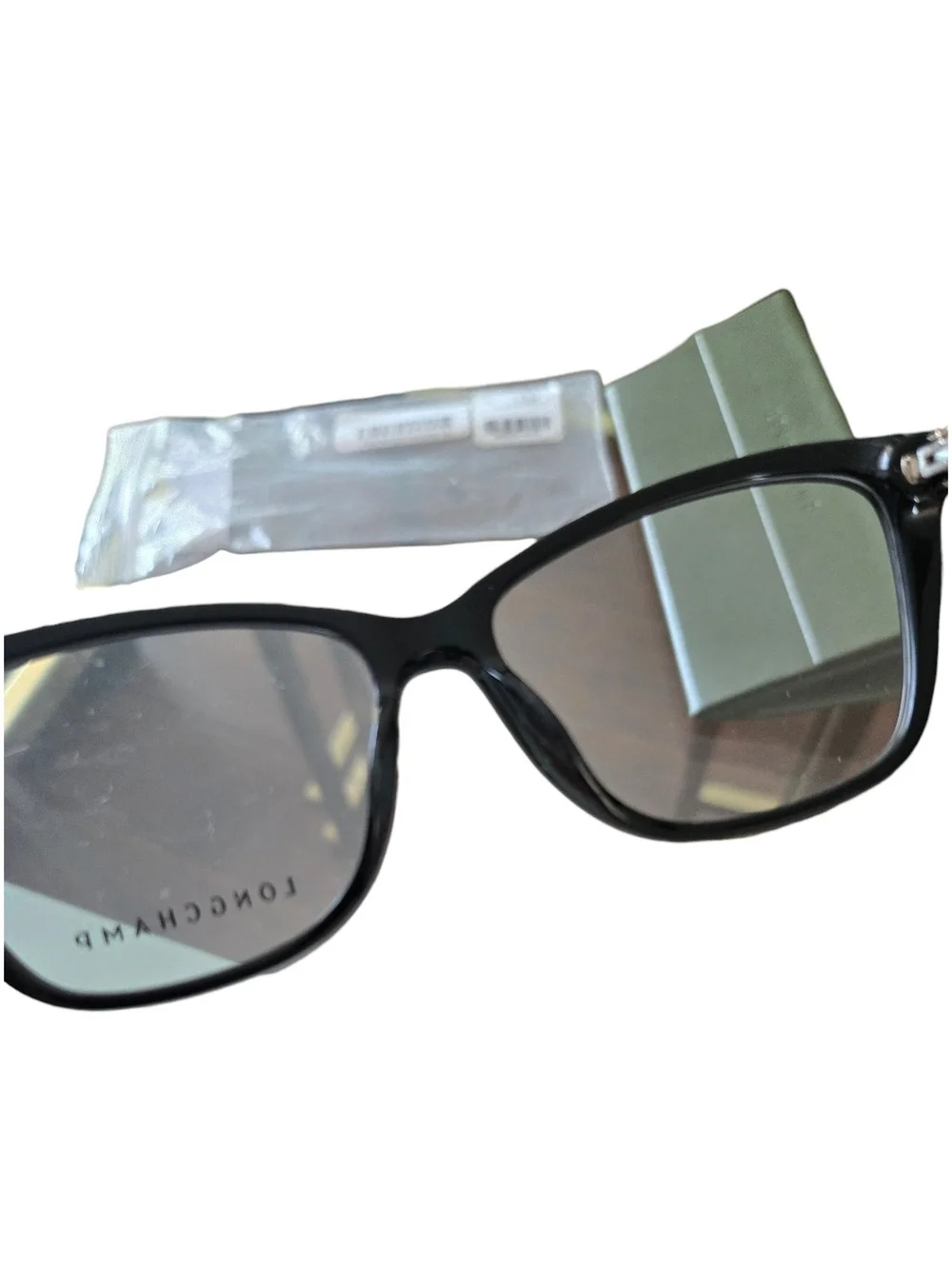 Longchamp LO2659 (001) Black Women's Rectangular Eyeglasses 53-14-140/Demo Lens